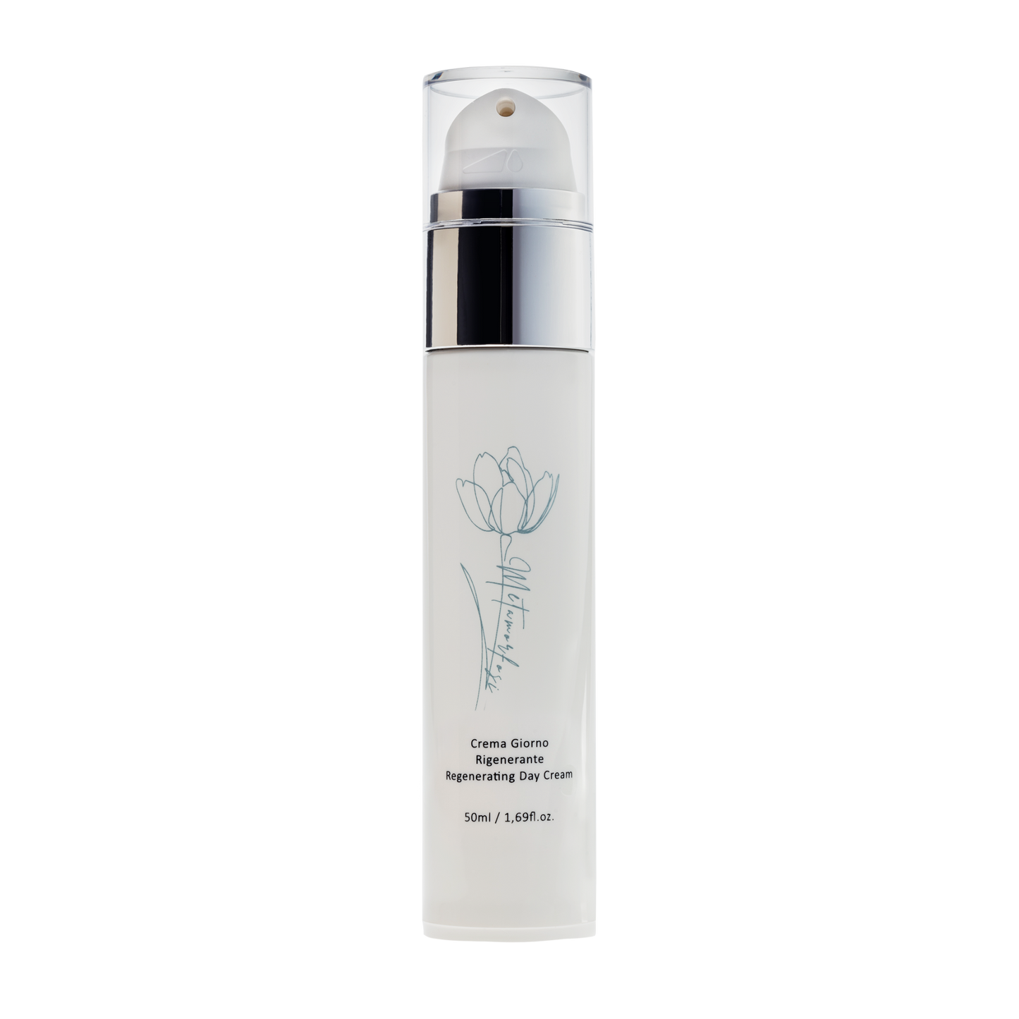 Regenerating Day Cream: Anti-Wrinkle Face Cream Airless Bottle by Metamorfosi Skincare, Made In Italy